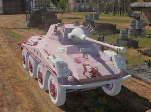 Sd.Kfz234/2 美洲狮(Puma) 八重樱痛涂