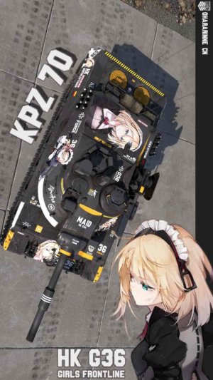 KPZ-70 少女前线 HK G36涂装
