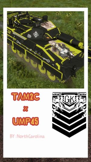 TAM 2C 少女前线 UMP45涂装