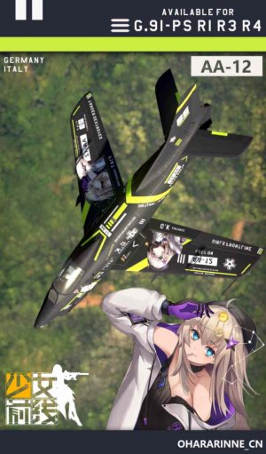 G91 PS/R/R3/R4 少女前线 AA12涂装