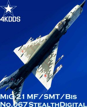 虚构 Mig21bis 俄罗斯空天军涂装