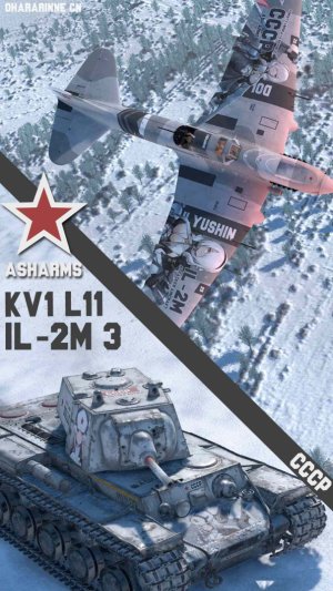 伊尔2M 3型+Kv-1/L-11【用一送一】苏联新手包