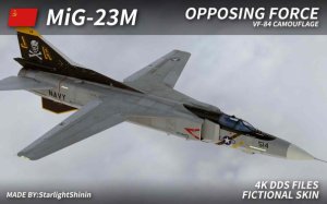 米格23M 假想敌部队 美军VF-84海盗旗中队