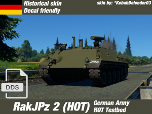 导弹式坦克歼击车2型 霍特   Rakjpz 2 hot