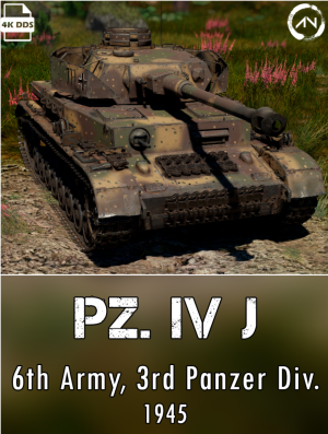 Pz.Kpfw. IV Ausf. J. 四号战车J型 历史涂装