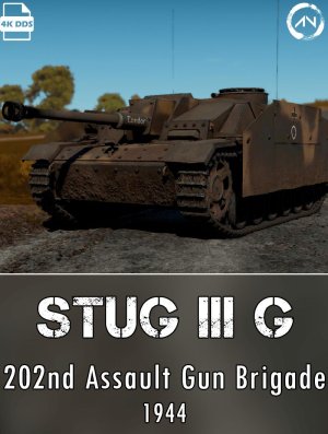 Sturmgeschütz III Ausf. G. 三号突击炮G型 第202突击炮兵旅(Sturmgeschütz-Brigade 202)