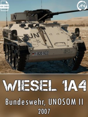 Wiesel 1A4 鼹鼠1A4/MK 联合国维和涂装