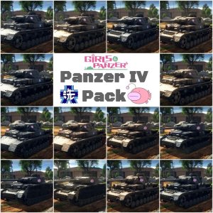 Ooarai Panzer IV  大洗学院的四号