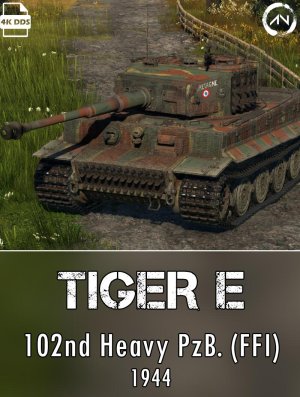 Tiger E 虎式坦克E型 史实涂装