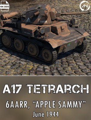 A17 Tetrarch （小领主） 第六空降装甲侦察团(6AARR)
