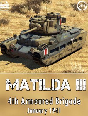Mk IIA "Matilda" III 马蒂尔达 Mk III 第四装甲旅