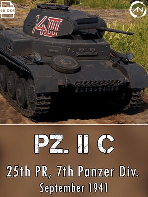 Pz.Kpfw. II Ausf. C 二号坦克C型 史实涂装
