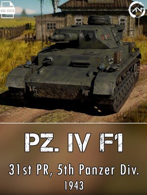 Pz.Kpfw. IV Ausf. F1 四号战车F1型 史实涂装