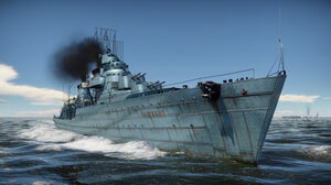 塔什干号驱逐领舰--天蓝色的巡洋舰