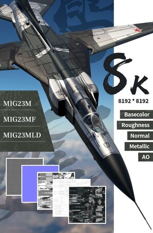 米格23M/MF/MLD 通用涂装