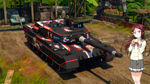 90式主战坦克 樱内梨子涂装