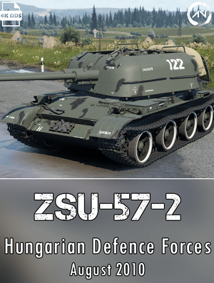 ZSU-57-2 匈牙利国防军涂装