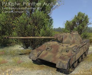 豹式坦克A型 424号车