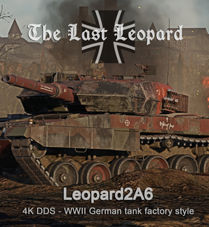 豹2A6 最后的豹2A6