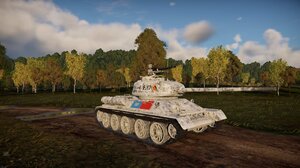 【T-34-85改】流浪地球2UEG雪原数码涂装