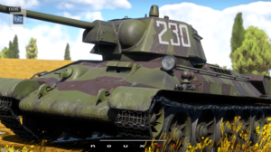 T-34/76 列宁格勒方面军第230集团军152坦克旅的55号，1943年夏