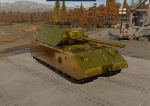 鼠式坦克 黄金战损鼠