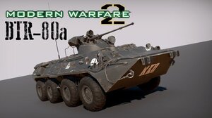 BTR-80 使命召唤6现代战争2 涂装