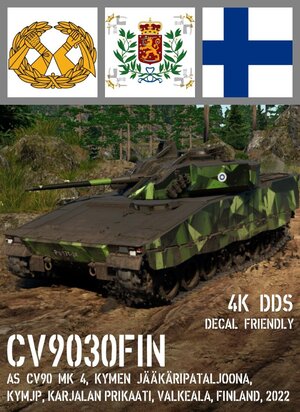 CV9030FIN 瑞典BAE军绿色伪装演示车