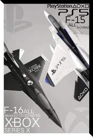 F-15 PS5 & F-16 XboxX  : 主机战争
