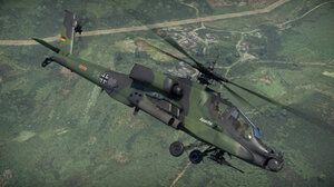 AH-64A（美国银币线） / ✪AH-64A"眼镜蛇"(高级礼包*现已绝版）联邦国防军涂装 4k