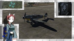 Bf 109 K-4 强袭魔女 明娜·迪特林德·威尔克涂装