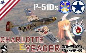 P-51 野马 D系列通用 强袭魔女 夏洛特·E·叶格痛涂