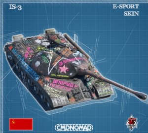 IS-3 E-Sports系列：“涂鸦炸弹”