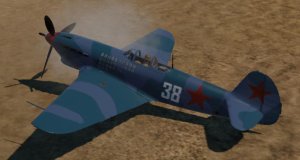 雅克9T 雅克9K 绿松石涂装（yak-9T/K）