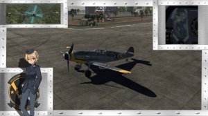 Bf 109 G-2 罗马尼亚改型及热带型通用 强袭魔女 沃楚德·库平斯基涂装