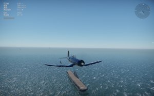 F4U1海军亮蓝色涂装