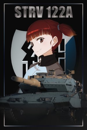 Strv 122A 继续高中（黑森峰女子学园）涂装