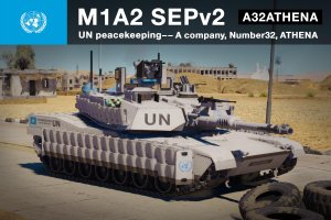 M1A2 SEPv2 联合国维和部队