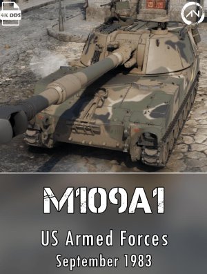 M109A1 史实 美军“REFORGER'83”演习涂装