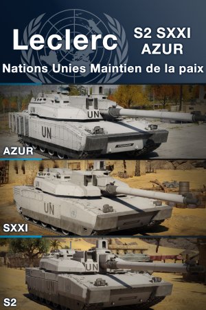 法国遣联合国维和部队 勒克莱尔 S2/SXXI/AZUR(S2)