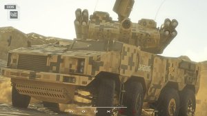 CS/SA5弹炮合一系统 沙漠数码迷彩