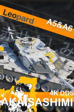 豹 2A5 & 豹 2A6  赤井さしみ 涂装