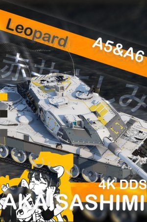 豹 2A5 & 豹 2A6  赤井さしみ 涂装