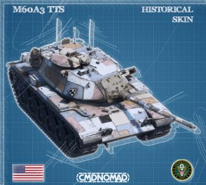 M60A3 TTS 城市迷彩（英式柏林迷彩）