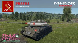 T-34-85（“胜利五月”） 少战真理涂装