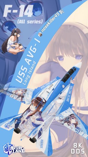 F-14“雄猫”“碧蓝航线”长岛