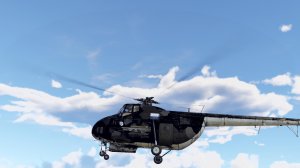[虚构] 米-4AV皇牌空战7欧西亚直升机几何碎片迷彩涂装