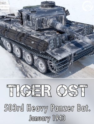 东线虎 第503重型装甲营 半史实涂装