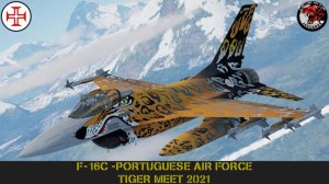 F-16C - 葡萄牙空军l老虎会   TIGER MEET 2021 涂装方案