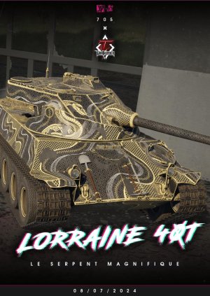 lorraine 40t 洛林 40吨型 电竞涂装